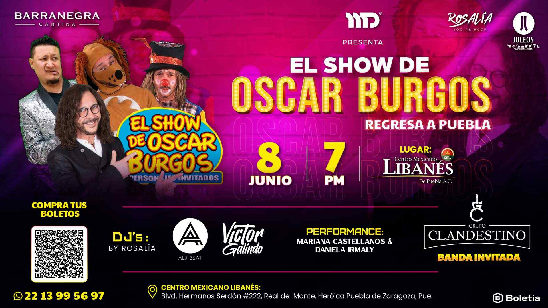 Una Noche de Diversión y Risas: El Regreso del Gran Show de Óscar Burgos a Puebla